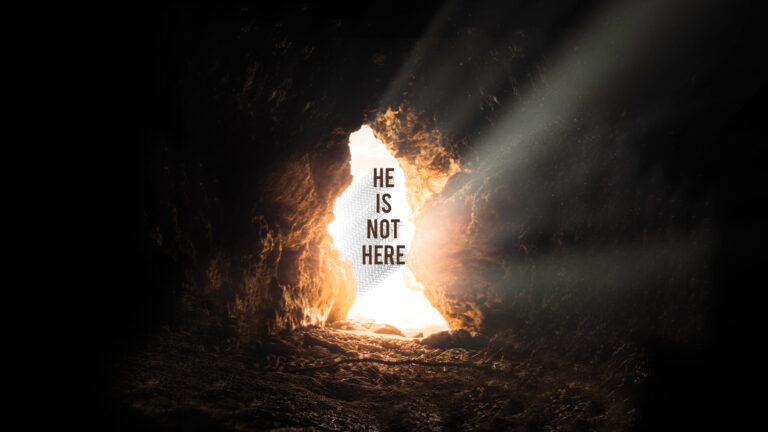 He is Not Here